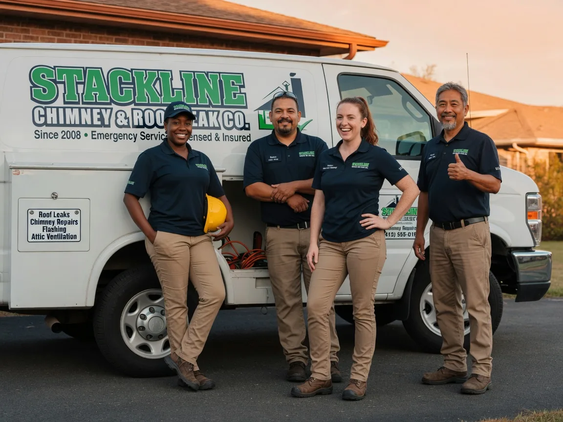 Chimney flashing repair company in Blacklick, OH